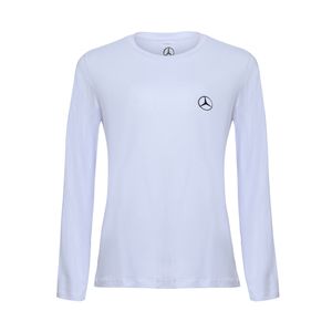 Camiseta Manga Longa Silver Essentials Mercedes-Benz