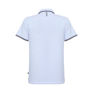 Camisa Polo Grid Stripes Masculino Mercedes-Benz